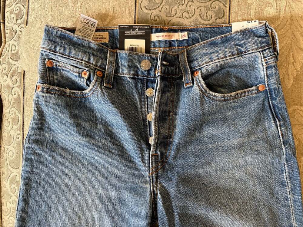 Levi's Classic Blue Bootcut Jeans